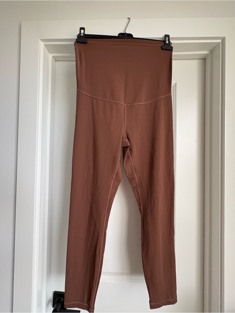 Maternity Leggings in Brown